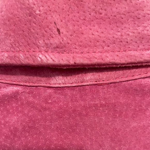 Live a Little Leather Suede Pink Jacket - Picture 5 of 6